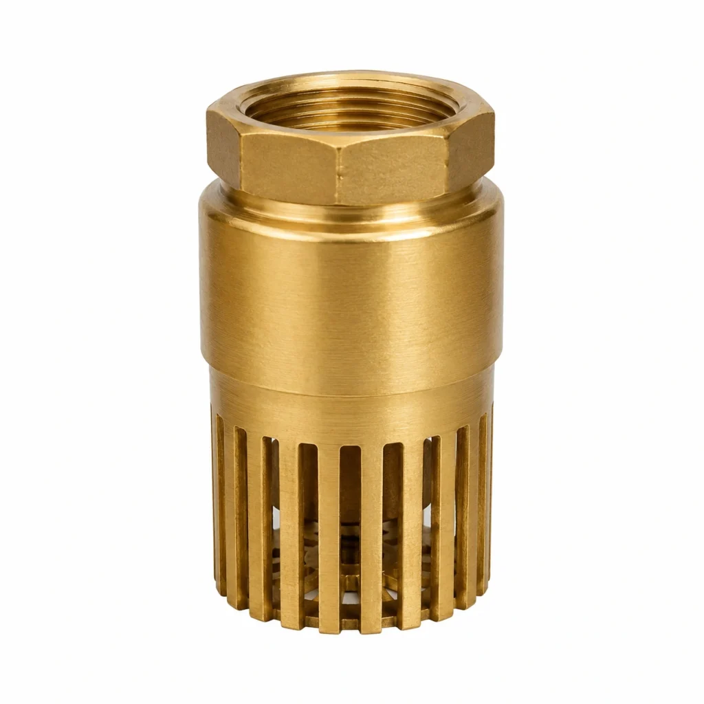 Foot Valve Brass